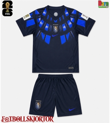 Uruguay Borta Kläder Barn VM 2026 Kortärmad (+ Korta byxor)